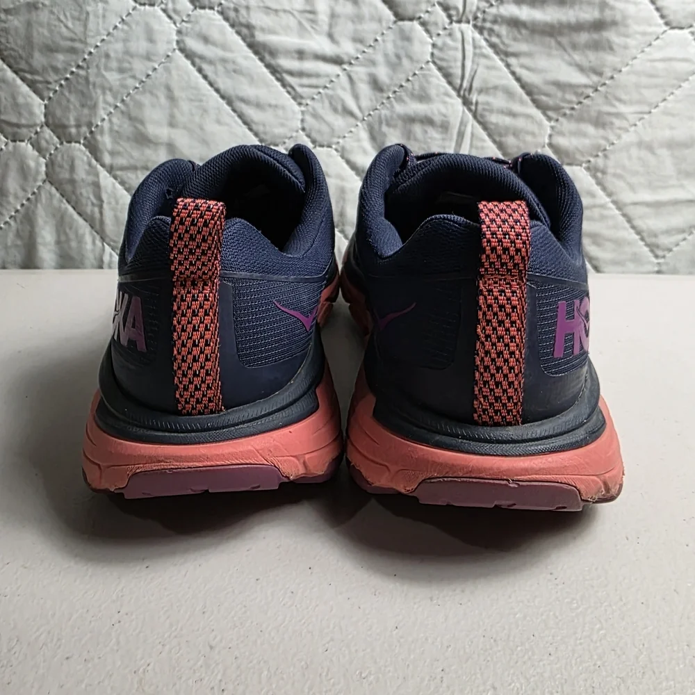 Hoka One One Challenger ATR 6 Trail Running Sneakers Shoes Women's Purple blue